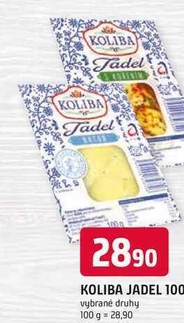 Trefa Koliba jadel 100g nabídka
