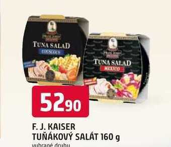 Trefa F. j. kaiser tuňákový salát 160 g nabídka