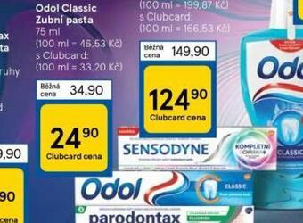 Tesco Odol zubní pasta nabídka