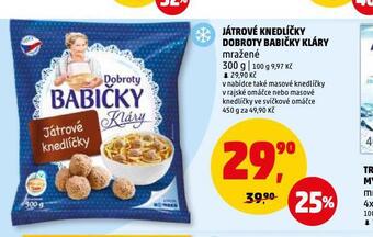 Penny Market Játrové knedlíčky dobroty babičky kláry nabídka