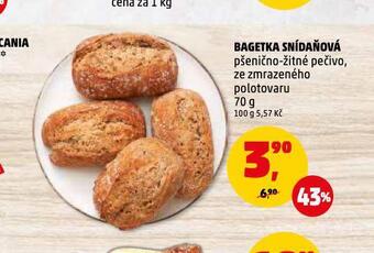 Penny Market Bagetka snidaňová nabídka