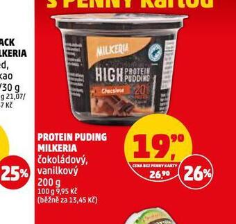 Penny Market Protein puding milkeria nabídka