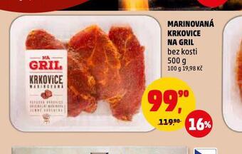 Penny Market Marinovaná krkovice na gril nabídka