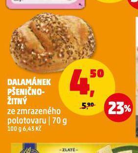 Penny Market Dalamánek pšenično-žitný nabídka