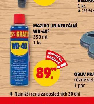 Univerzální mazivo wd-40