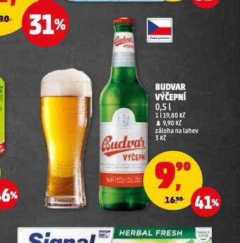 Penny Market Pivo budvar výčepní nabídka