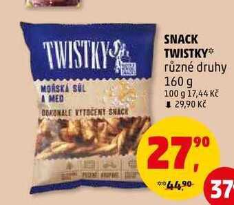 Penny Market Snack twistky, 160 g nabídka