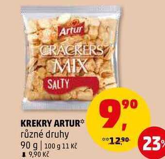 Penny Market Krekry artur, 90 g nabídka