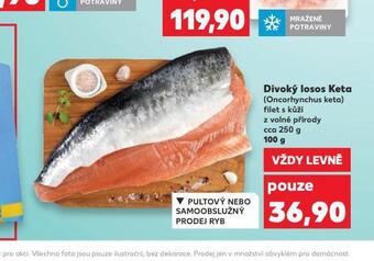 Kaufland Divoký losos keta nabídka
