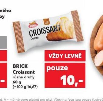 Kaufland Brick croissant nabídka