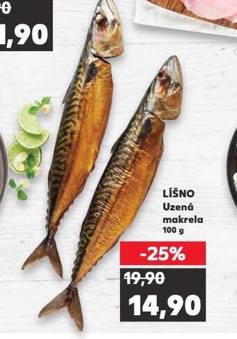 Kaufland Líšno uzená makrela nabídka