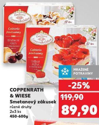 Kaufland Coppenrath & wiese smetanový zákusek nabídka