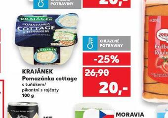 Kaufland Krajánek pomazánka cottage nabídka