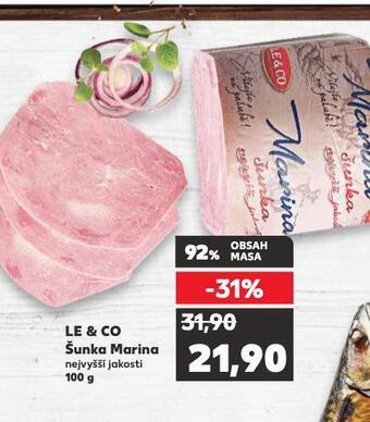 Kaufland Šunka marina nabídka