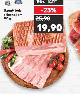 Kaufland Uzený bok s česnekem nabídka