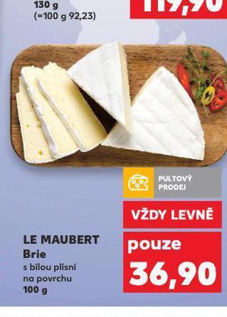 Kaufland Le maubert brie nabídka