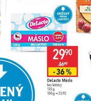 Globus Delacto máslo nabídka
