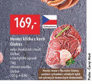 Globus Hovězí kližka s kostí nabídka