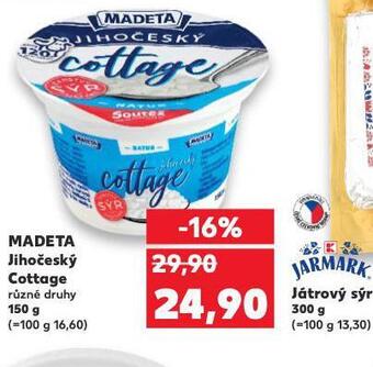 Kaufland Madeta jihočeský cottage nabídka