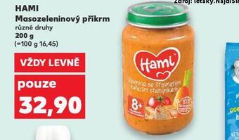 Kaufland Hami masozeleninový příkrm nabídka