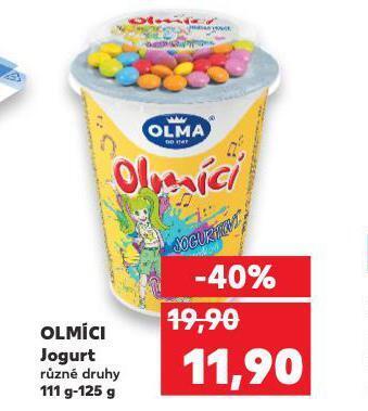 Kaufland Olmíci jogurt nabídka