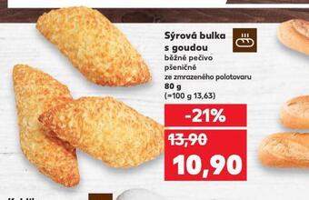 Kaufland Sýrová bulka s goudou nabídka