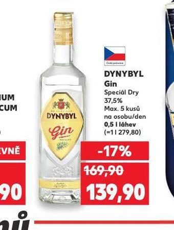 Kaufland Dynybyl gin nabídka