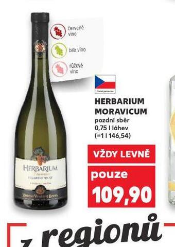 Kaufland Herbarium moravicum nabídka