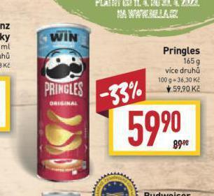 Billa Pringles nabídka