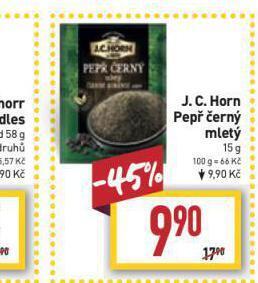 Billa Pepř černý mletý nabídka