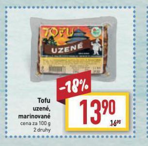 Billa Tofu nabídka