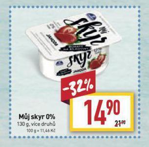 Billa Můj skyr nabídka