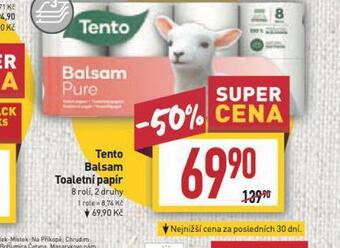 Billa Tento toaletní papír nabídka