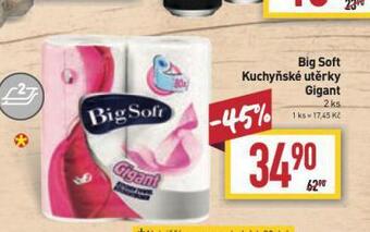 Billa Big soft kuchyňské utěrky nabídka