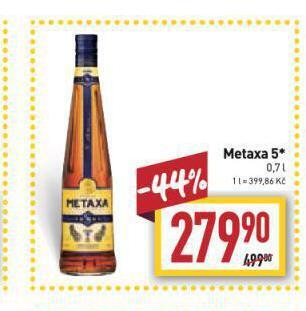 Billa Metaxa 5* nabídka