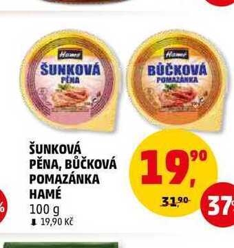 Penny Market Šunková pěna hamé, 100 g nabídka