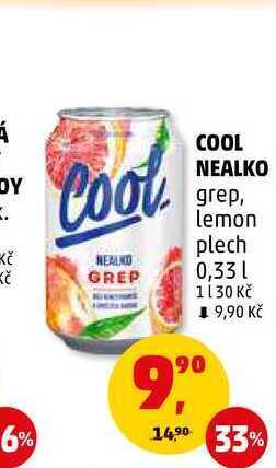 Penny Market Cool nealko, 0,33 l nabídka