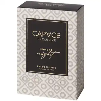 Action Toaletní voda capace exclusive hombre night nabídka