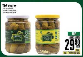 Tamda Foods Tdf okurky nabídka
