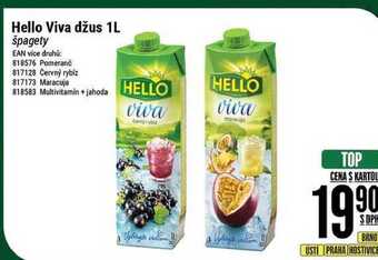 Tamda Foods Hello viva džus 1l nabídka