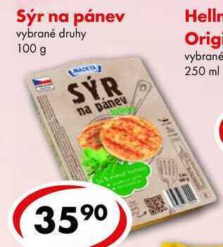 CBA Sýr na pánev, 100 g nabídka