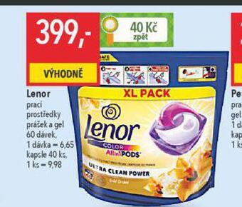 Globus Lenor prací prostředek nabídka