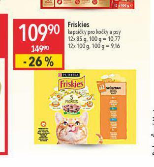 Globus Friskies kapsičky pro psy nabídka