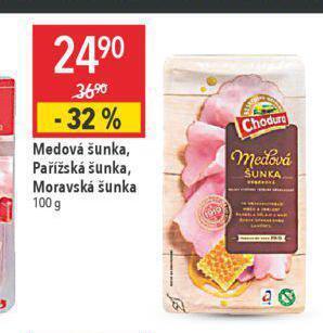 Globus Medová šunka nabídka