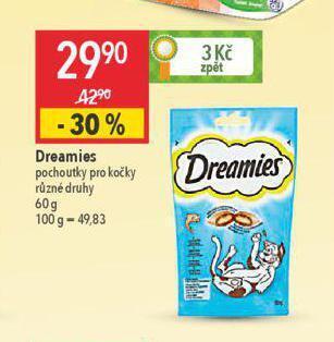 Globus Dreamies pochoutky pro kočky nabídka