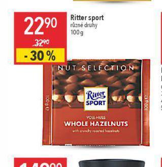 Ritter sport čokoláda