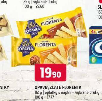 Terno Opavia zlaté florenta nabídka