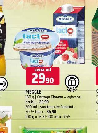 Terno Meggle cottage cheese nabídka