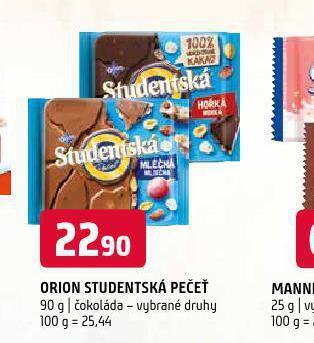 Terno Orion studentská pečeť nabídka