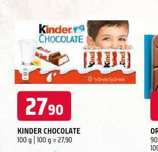 Terno Kinder čokoláda nabídka